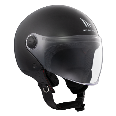 CASCO  MT STREET S negro mate t-L