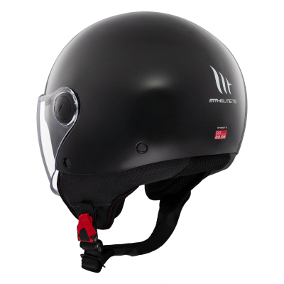 CASCO  MT STREET S negro mate t-L