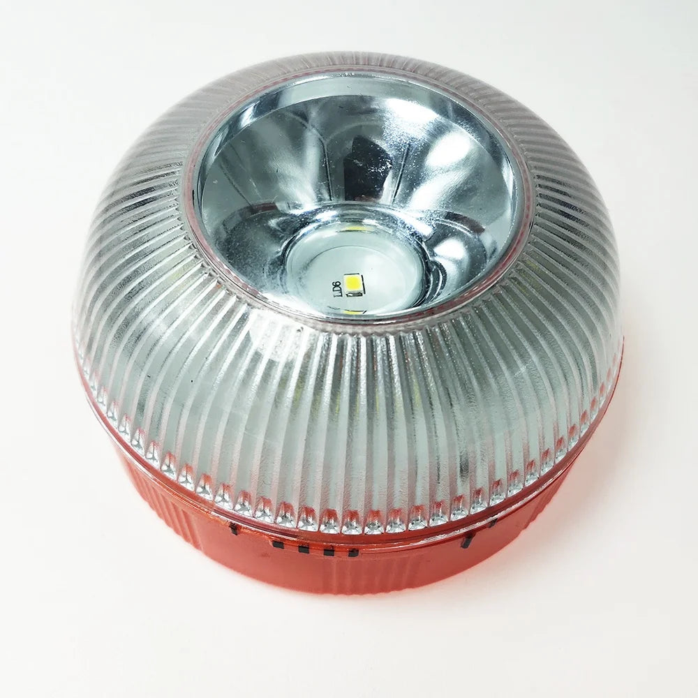 Lámpara de advertencia LED recargable v16