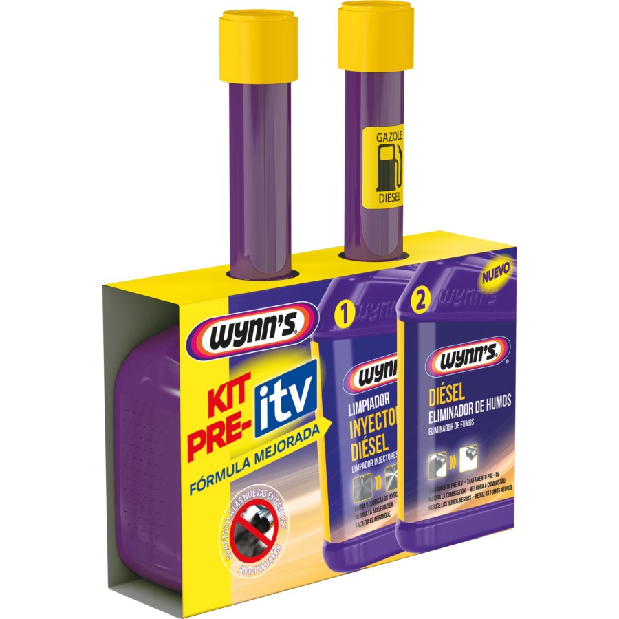 Lote Tratamiento Diésel Pre ITV WYNN'S 325 ml