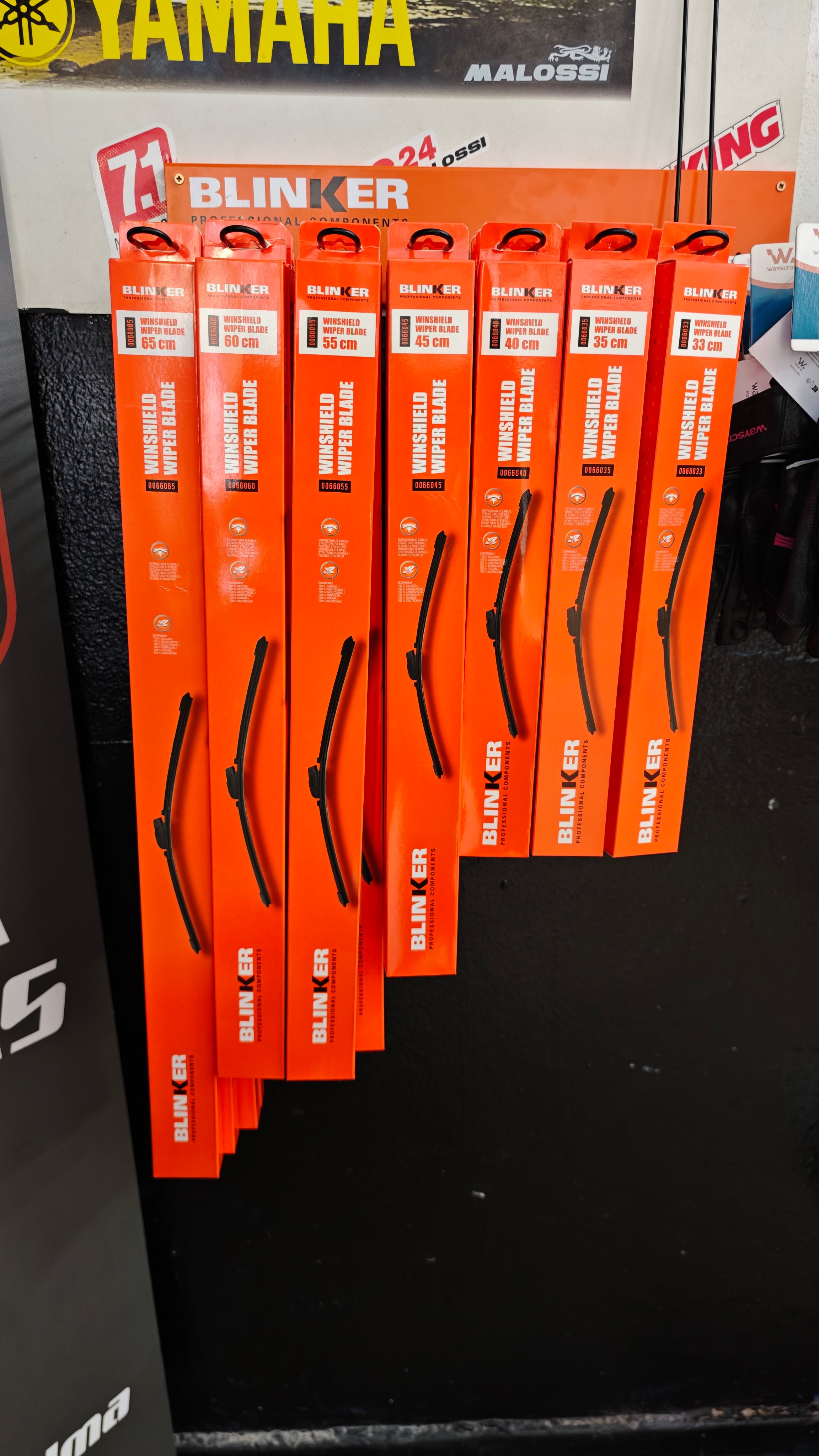 Escobilla limpiaparabrisas flexible