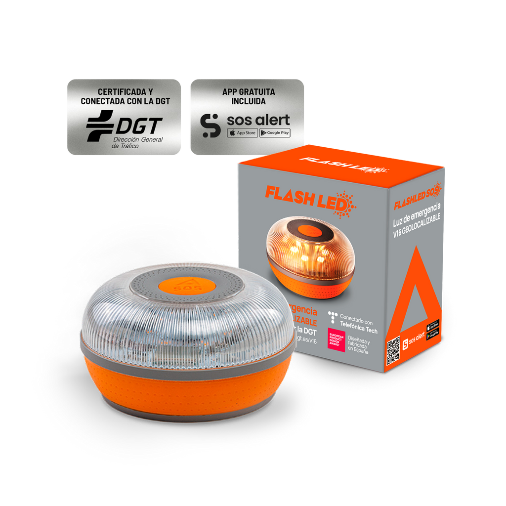 Baliza FlashLED SOS V16 IoT Conectada