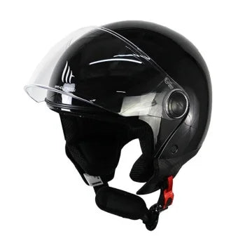Casco MT stret S negro brillante t-M